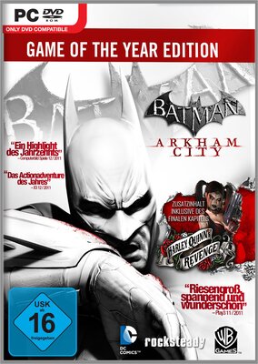 All details for the video game Batman: Arkham City - Game of the Year Edition and similar games