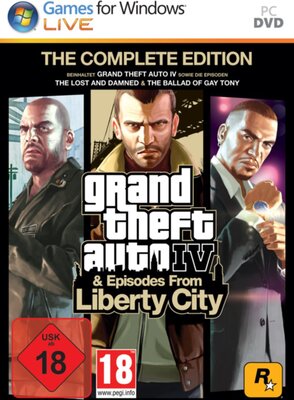 All details for the video game Grand Theft Auto IV: The Complete Edition and similar games